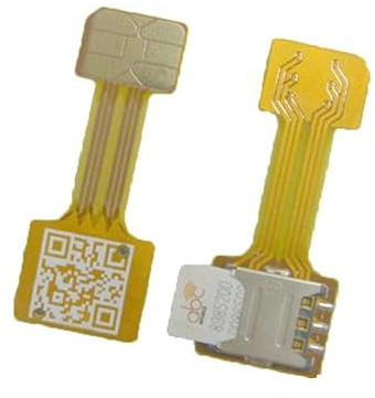 TECNOULAB 1 Uds. Adaptador de Tarjeta SIM Dual híbrido, Adaptador de extensión Micro SD Nano SIM para Android