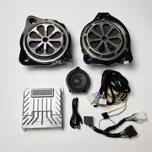 YOUERMUMU Car Audio kit, Front subwoofer Speaker, DSP Music Surround Upgrade, Suitable for Mercedes Benz W205 X253 W213
