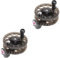 POPETPOP 2 Stück Angelrute Rad Stange Elektro Angelrollenhalter Rack Tragbar Baitcaster Rollenköder Karpfenrollen Fliegenrollenlager Schwimmerausrüstung Haken