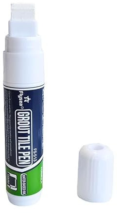 Tile Grout Reviver Pen Waterproof Tile Paint Marker Anti Mould Grout Filler Pen Ceiling Floor Wall Repair Pens Marble Floor Sealant Pen 15mm Sealer Pen for Restoring Tile Grout in Bathrooms Kitchen