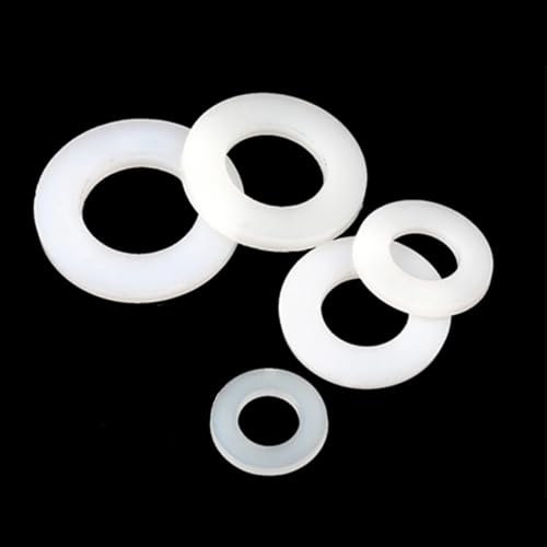 YXYFA Flache Silikondichtung, Dicke 2 3 mm, Flache runde Silikondichtung, ID 31 35 45, Silikonscheiben for Basteln, 5 Stück(35 x 45 x 2mm)