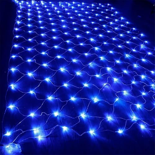 Filet Lumineux De 10 M X 8 M Avec Télécommande, 2600 LED Enfichables, Lumières Extérieures En Maille, 8 Modes Connectables, Filets Lumineux De Noël Étanches For Buissons, Murs D'arbres, Décorations D'