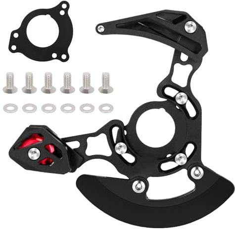 Guía de Cadena de Bicicleta, Protector de Cadena MTB de 32-38 Dientes Para la Mayoría de Bicicletas de Montaña Accesorio Para Bicicleta Compatible con Eje Central de Pedalier Roscado ISCG03 e ISCGO5