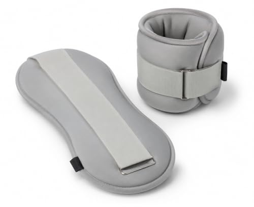 Viktade Fotleds. Set Justerbara Handledsvikter 0,3 kg/0,5 kg/0,75 kg/1 kg/1,5 kg. Fotledsvikter och Handledsvikter med Justerbar Rem för Hemmaträning, Fitness, Rehabilitering, Yoga, Konditionsträning