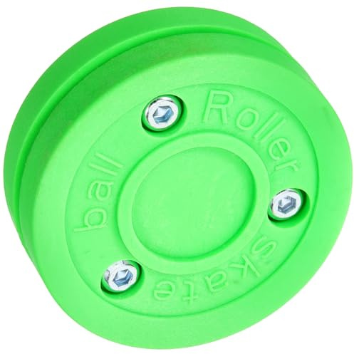 Hohopeti Puck Allenamento Hockey Plastica Riutilizzabile Versatile per Ghiaccio e Pattini Inline Miglioramento Stabilità e Flessibilità Sportiva