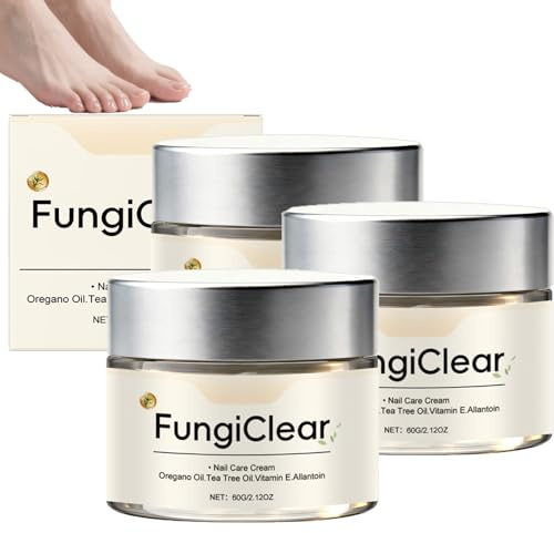 Crème mycose ongles des pieds, 2026 Nouveau mycose ongle,traitement mycose ongle pied puissant, Soin Antifongique pour Réparer et Renforcer les Ongles Abîmés, Formule Naturelle et Douce (3pcs)