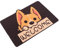 Kisangel Entry Door Mat Welcome Floor Mat Non-slip for Front Door Cartoon Corgi for Home Entrance