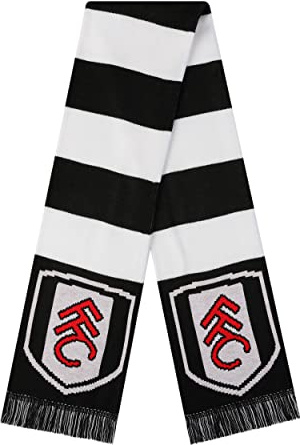 Fulham FC - vinterhalsduk, Svart/vit, One size