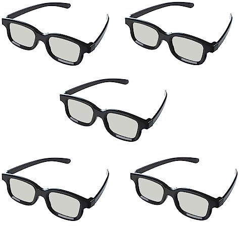 Rheross Occhiali 3D per TV Cinema 3D, 10 paia
