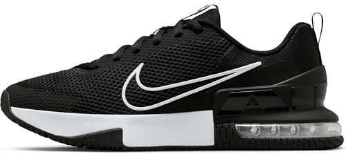 NIKE Air MAX Alpha Trainer 6, Sneaker Hombre, Black White Black, 41 EU