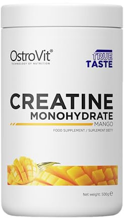 Creatin Monohydrat Pulver 500 g | Kreatin in mikronisierter | Mango OstroVit
