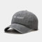 Herren Kappe Hut Einfache Stickerei Baseball Cap Männer Frauen Streetwear Vintage Grau Gelb Snapback Hip Hop Washed Cotton Trucker Hut-Grey_Baseball_Cap_56-60Cm