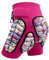 Colcolo Gepolsterte Kinder-Shorts, Impact-Shorts, 3D-gepolsterte Skating-Schutzausrüstung, Hüftschutz für Ski, Skateboard, Fahrrad, Rollschuhlaufen, Rosa XS