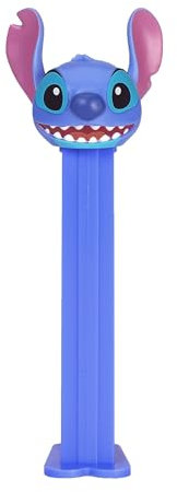 PEZ Distributeur de bonbons Lilo et Stitch - Stitch PEZ - Cadeau de fête Stitch PEZ avec 2 recharges de bonbons PEZ - Lilo & Stitch Me, sacs cadeaux