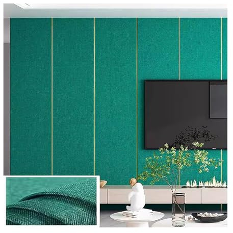 Carta da parati insonorizzata, autoadesiva, con superficie ruvida, impermeabile, rimovibile, per ridurre il rumore e decorare