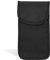ECENCE Strahlenschutz Tasche Handy - 1 RFID Smartphone Keyless Go Schutz - Faraday Bag - Funk Stop Blocker Hülle, Schwarz, Anti Tracking Handyhülle