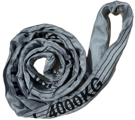 4 Tonne Lifting Round Sling Polyester Endless Lifting Strap 4T Various Lengths (3 Metre EWL 6M Circ))
