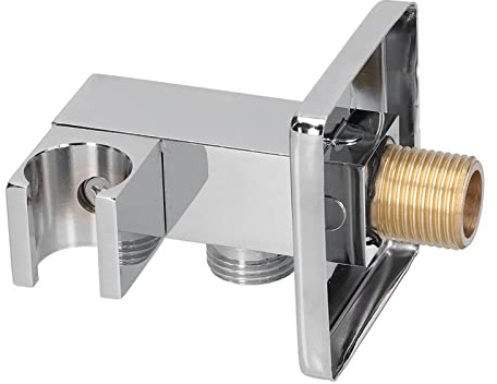 Nikou Soporte de brazo de ducha de mano, soporte de rociador de ducha de latón montado en la pared para baño, accesorios de ducha, construcción, fácil instalación
