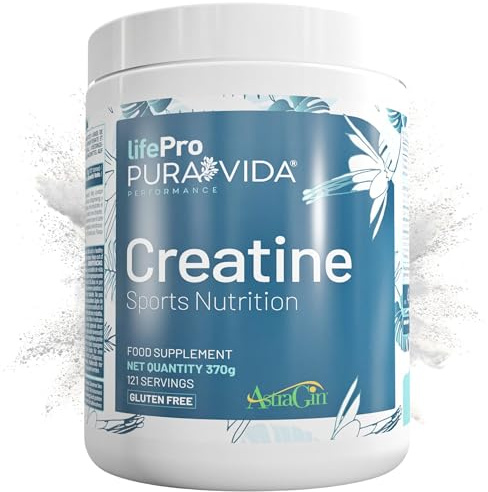 Life Pro Creatina Monohidratada con AstraGin 3g por Dosis - Creatina Monohidrato en Polvo Hasta 35% Más Absorción | Micronizada Pura, Vegana, Sin Gluten | 3,5 Meses (Sin sabor, Sin creapure)