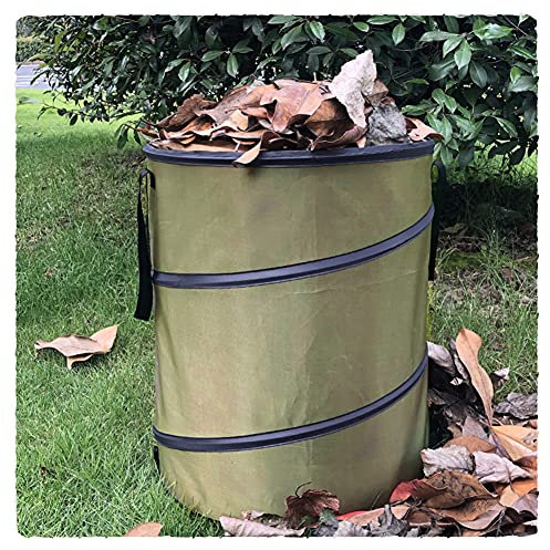 Sacs De Jardin Pop-up - Sacs à Déchets De Jardin Avec Poignées, Sac De Jardin Auto-dressant En Polyester, Imperméables Et Résistants à La Déchirure, Stable Et Pliable (34 * 40cm)