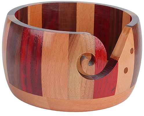 Garn Schüssel Garnschale, Holz Garnschale