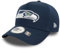 Seattle Seahawks Unisex 9forty A-Frame Baseballkappe, Dk Blue, Einheitsgröße EU