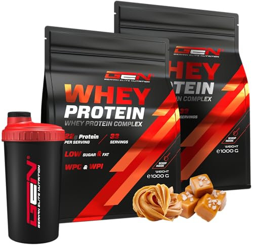 Proteína whey en polvo - 1000 g (Pistacho) - Con contenido de aislado - hasta 22 g de proteína por porción - Proteína soluble instantánea en polvo con BCAA y EAA