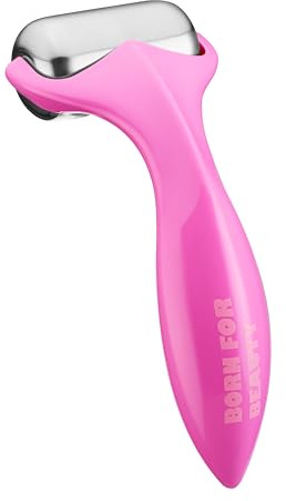 360° Rotating Ice Roller for Face-Stainless Steel Facial Massage Tool for Skin Tightening, Ice Face Roller -Wrinkle Reduction & Dark Circle Relief, Gift for Skincare Enthusiasts.