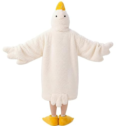 Monster Onesie Adult Duck Onesie Adult Hoodie Wearable Blanket Pajamas