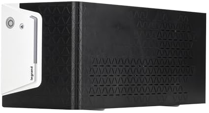 Keor SP Inverter System 600 VA/360 W – 1 Schuko Socket 1 IEC Plug – 1 x 12 V/7 Ah AVR Battery