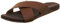 Timberland Herren Seaton Bay Cross Strap Slide Sandalen, Braun Rust Leather, 43 EU