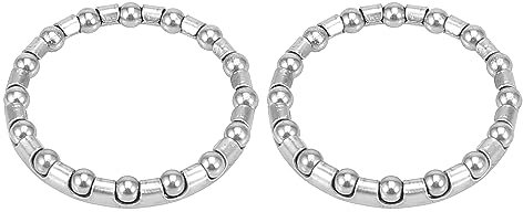 X AUTOHAUX 2uds 37.2mm x 16 Bicicleta Bola Rodamientos Manivela Rueda Rodamiento Retenedor