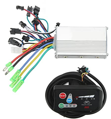 VBESTLIFE Electric Bike Brushless Controller Kit, 48V 250W 350W Motor Controller mit 880 LED Panel Set für Electric Bike Scooter Modify