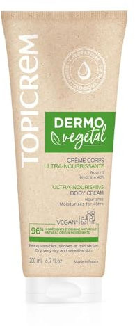 TOPICREM Dermovegetal Ultra-Nourishing Body Cream 200 ml