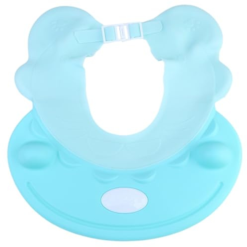 ibasenice cappuccio protettivo per le orecchie cuffia da bambino cuffia per bambini cuffia da doccia shampoo cuffia da bagno per bambini Shower cuffia per la doccia da bagno Blue