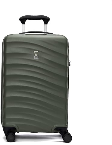 Travelpro Maxlite Air V2 Hardside Expandable Carry on Luggage, 8 Spinner Wheels, Lightweight Hard Shell Suitcase, TSA lock, Slate Green, Carry On 20-Inch
