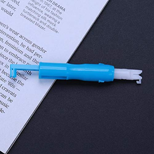 Ausla Inseritore Infila Aghi da Cucito, Strumento di Inserimento Automatico dei Punti in Plastica per Macchine da Cucire Multifunzione, Soluzione di Infilatura e Facile da Usare per Tutte le Fogne