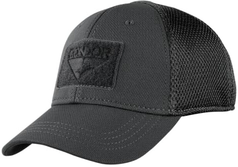 Condor Mesh Cap, Black, Small/Medium