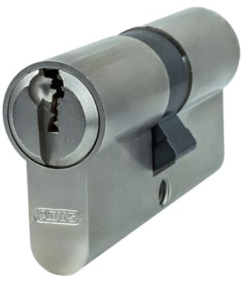 ABUS Vitess 1000 Doppelzylinder 55/60 mm | Profilzylinder Schließ-Zylinder mit Bohrschutz Kopierschutz & Not- und Gefahrenfunktion | Patentschutz bis 2034 | Inklusive 5 Schlüssel | Sicherungskarte