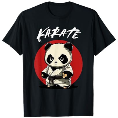 Karate Panda Karateka - Garçons et filles Karate Panda T-Shirt