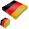 MC-Trend 80 Servietten Deutschland 3-lagig, 33x33cm - Perfekt für jede Fan-Party der deutschen Nationalmannschaft in Schwarz Rot Gold