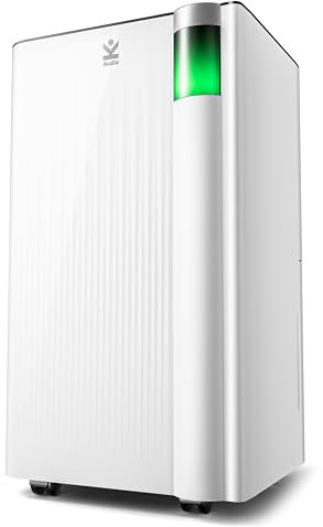 Avalla X-300 3in1 Dehumidifier 10L/Day, Auto Humidity Sensor, Laundry Drying, Sleep & Fan Mode - Digital Display, Touch Control Panel, 24 hr Timer – Ultra Low Running Cost - Large Room 38m³ Coverage