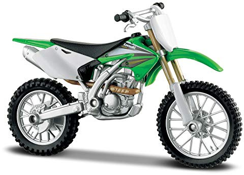 Maisto Moto Kawasaki KX250F 1:18 – Échelle 1:18 – Réplique de moto moulée sous pression incroyablement détaillée