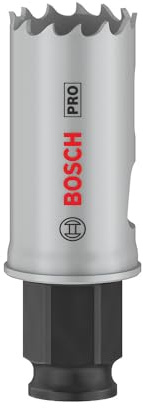 Bosch 1x PRO Multi Material Power Change Plus Hole Saw (for Softwood, Drywall, Ø 24 mm, Professional Accessory Rotary Drill/Drivers)