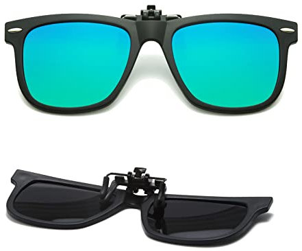 Kids Clip-On Polarised Sunglasses - UV Protection Flip Up for Boys & Girls