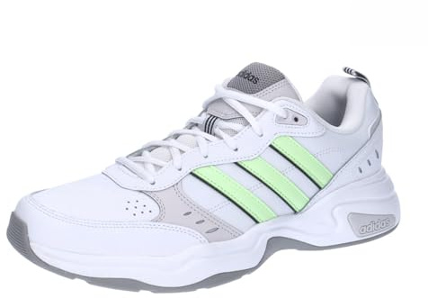 adidas Men's Strutter Shoes, Cloud White/Green Spark/core Black, 8 UK