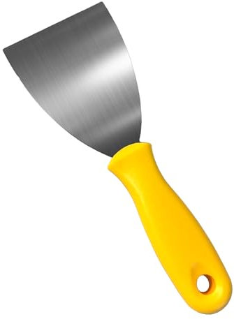 Herramienta de pelado de papel tapiz de 4 pulgadas | Rascador de papel pintado afilado | Rascador de bricolaje | Rascador resistente | Pelacables | Mango de 21 cm (L) con hoja de 10 cm