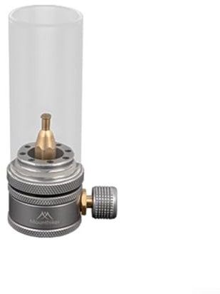 BlissfulAbode Camping-Gaslaterne, Kerzenlicht-Set, Campinglampe mit leerem Tank-Verlängerungsstab, Lampe, Aluminiumlegierung, Camping-Gaslaterne, Outdoor-Gaslaterne mit Tank (Gaslaterne)