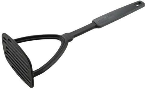 Fackelmann Statement Kochbesteck, Kartoffelstampfer, schwarz