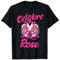 Octobre Rose 2024 Ruban Rose Sensibilisation Cancer Du Sein T-Shirt